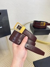 Authentic Yves Saint Laurent Belt for Sale NEW YSL Width:3.0cm/1.18in