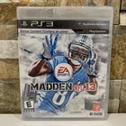 Madden NFL 13 PS3 Factory Sealed EA Sports Football Video Game PlayStation 3