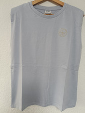 Buffalo Damen T-Shirt Basic hellblau Love Sti...