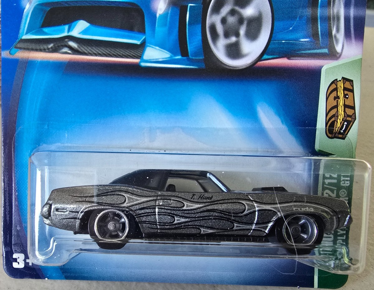 HW 1971 Plymouth GTX Super Treasure Hunt #12 Silver Grey (Super
