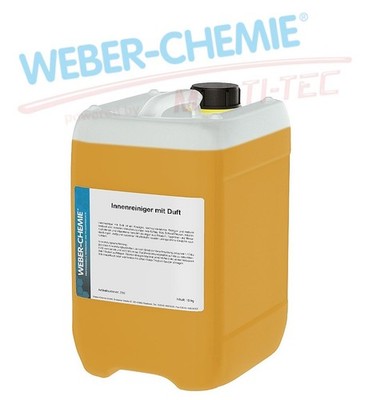 [EUR 4,66/kg] 30 kg Innenreiniger Konzentrat Duft Textil Cleaner Weber Chemie