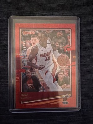 2020-21 Panini Donruss Choice Red 1/99 Bam Adebayo #14