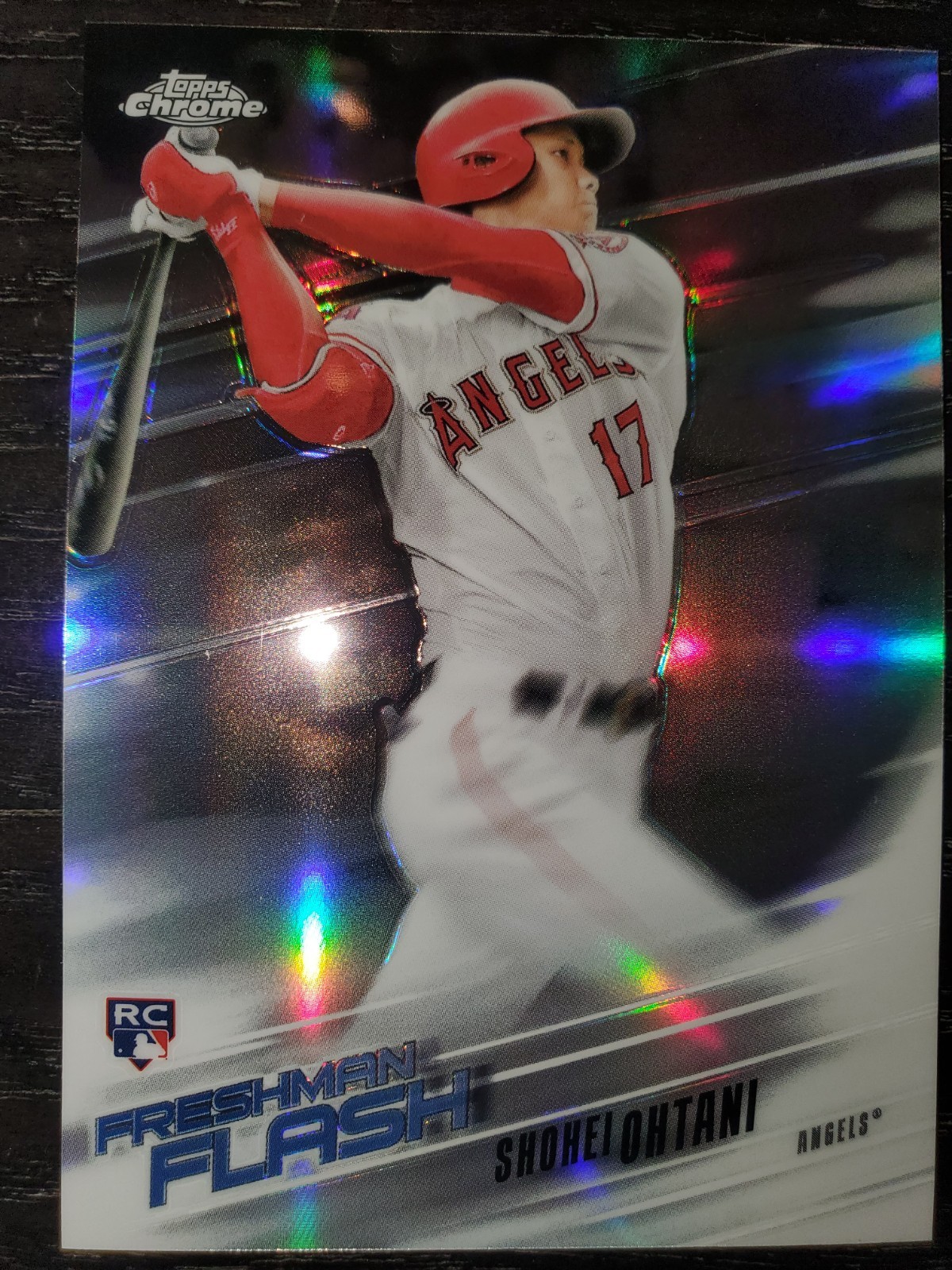 2018 Topps Chrome Freshman Flash Shohei Ohtani Refractor #FF-1 Rookie