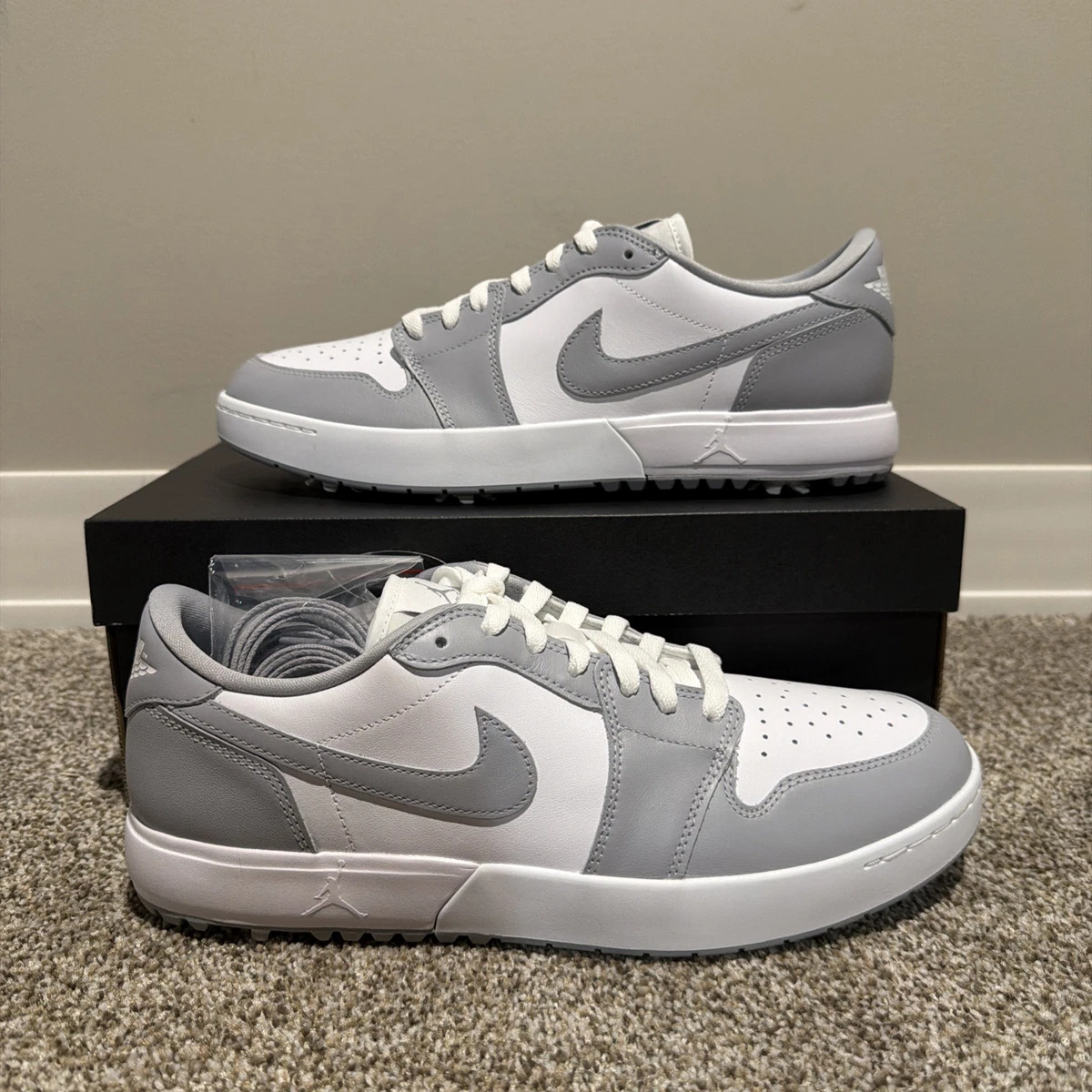 Jordan 1 Low Golf Wolf Grey for Sale - Authenticity Guaranteed - eBay