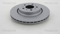 2X Bremsscheibe Coated Triscan 8120 27136C FüR Volvo XC90 1 275 VAN AWD