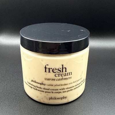 Philosophy Fresh Cream Warm Cashmere Cloud Cream W Vitamin Infused Beads 16 Oz