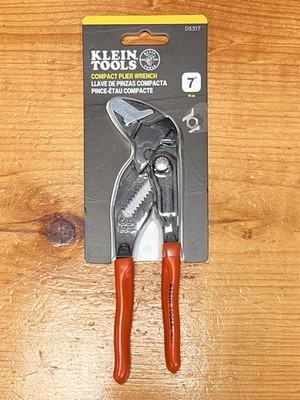 Klein Tools D5317 Compact Plier Wrench, 7''