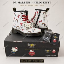 🇬🇧Dr Martens x Hello Kitty Sanrio 1460 HK J Boots UK 10 EU 28 BNIB 60 Years