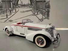 Franklin Mint Auburn Speedster 1935 weiss ink...