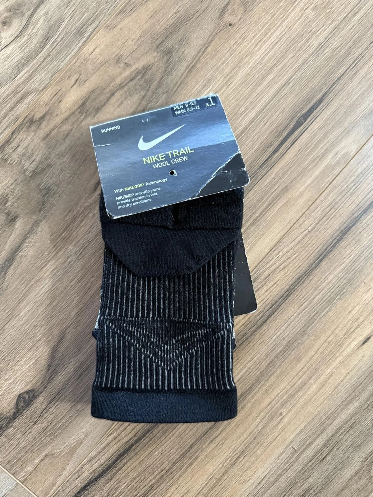 Nike Trail Wool Crew Unisex Running Socks