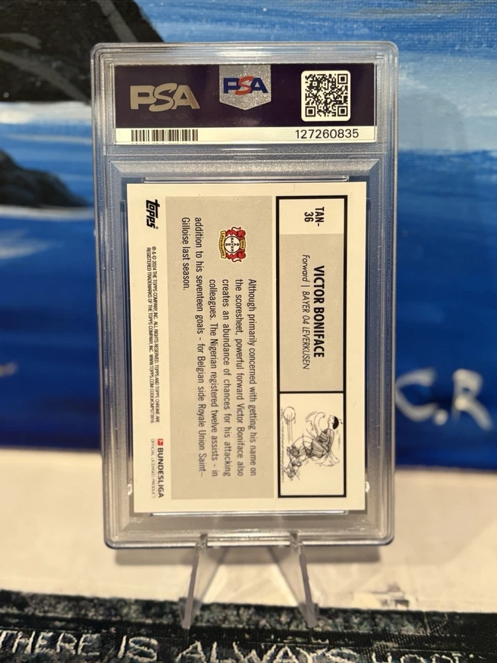 VICTOR BONIFACE-2024 Topps Chrome Bundesliga 1963 Topps Gold Refractor /50 #36 - Image 2 of 2