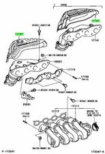 Genuine Toyota Exhaust Manifold Heat Insulator No.1 Fits Belta Platz Vitz Yaris