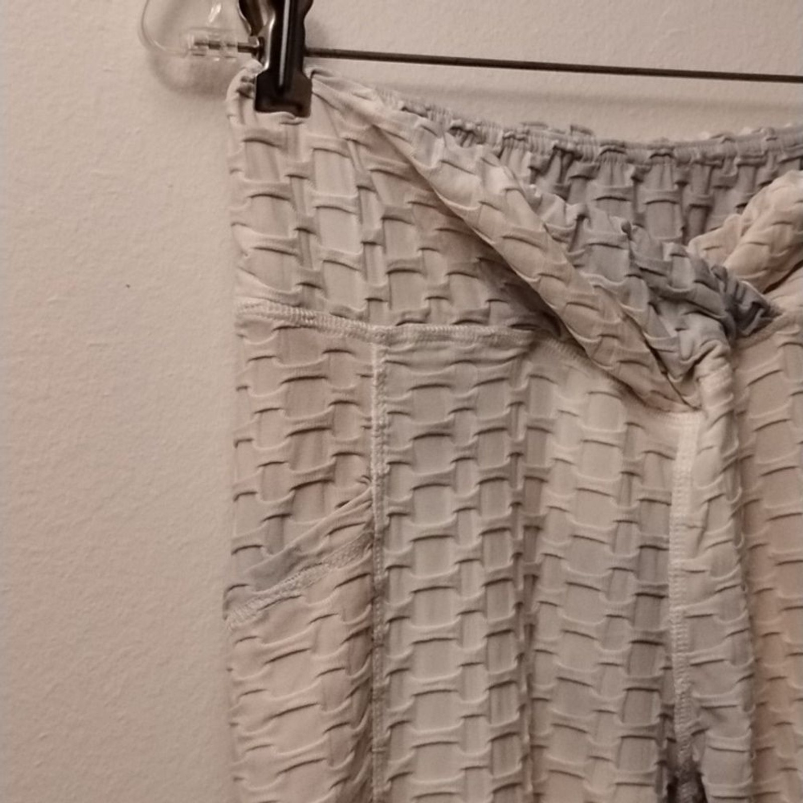 Textured Patterned "LA+IMAGE" Leggings - image 4