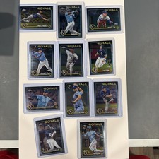 2024 Topps Chrome Kansas City Royals Team Set of 11 Cards - Loftin RC, Witt Jr.