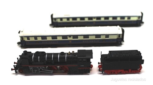 Rheingold 1:220 Railroad locomotive wagons scale Z Atlas 7165107 - Picture 3 of 6