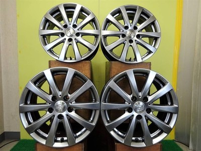 H1827 Used 4 Pieces Team Sparco 16 X 7J 37 5H 112 Silver Audi A4 8E A6 4F Vw Pas
