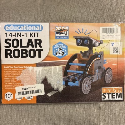 14 in 1 Solar Robot STEM Kit For Kid Learning Engineering Building Kit ...