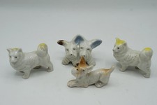 Lot of Miniature Terrier Scotty Dog Figurine Porcelain made in Japan etc.