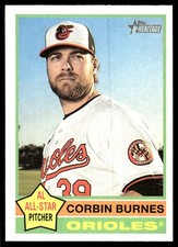 Corbin Burnes 2025 Topps Heritage #140 Orioles MLB READ FREE SHIP AutographDen