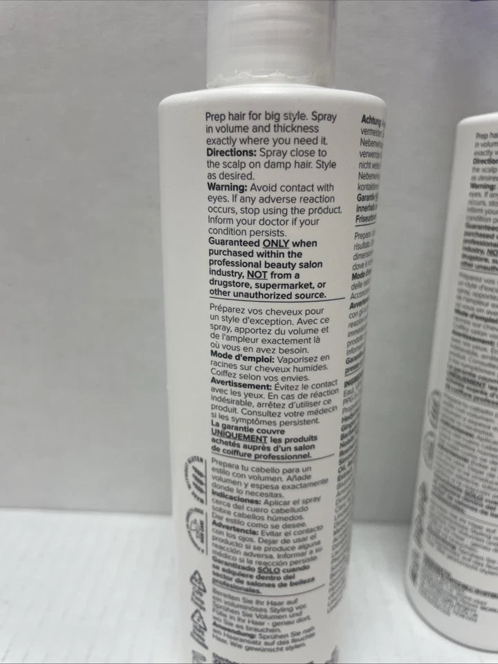 (2) PAUL MITCHELL EXTRA BODY Daily Boost Root Lifter Spray Voluminizador 8.5 FlOz Foto 3 de 4