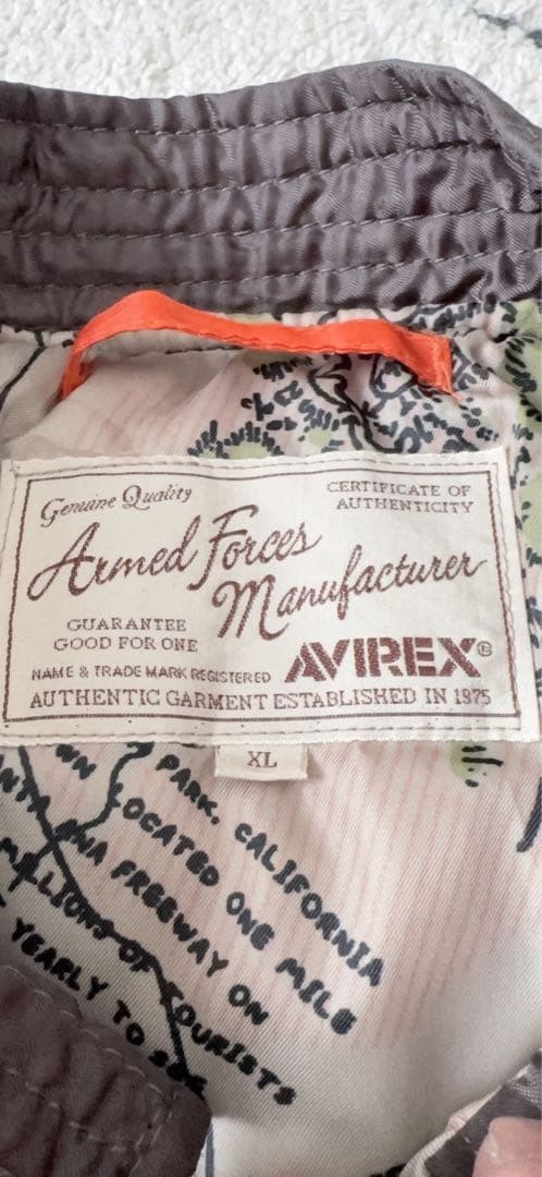 Avirex MA-1 Flight Jacket Patchwork Route 66 Cust… - image 9