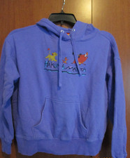 Lion King Hakuna Matata Hoodie Pullover Large Cotton Blend Bust 52 Length 22 in