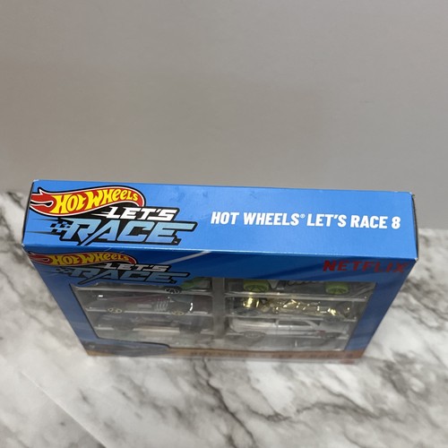 Mattel Hot Wheels Netflix Let's Race 8 with GT Scorcher 8-Pack Factory Sealed - Picture 3 of 6
