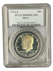 1976-S Silver Proof Kennedy Half Dollar 50C PCGS PR69DCAM