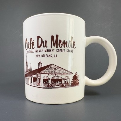 Cafe Du Monde Coffee Cup/Mug Original French Market New Orleans LA VINTAGE