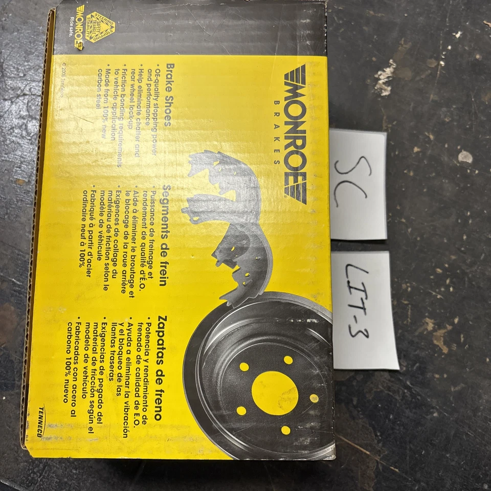 Monroe Brakes BX546 Brake Shoe Set 100% Carbon Steel - Image 2 of 4