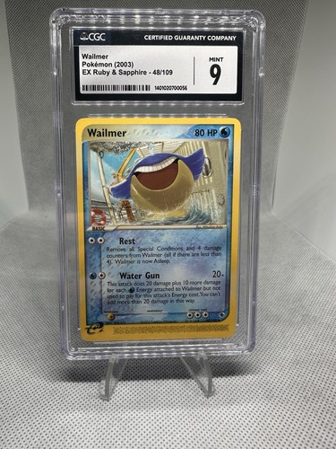Wailmer graded CGC 9 for sale on eBay