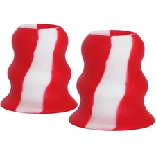 Grip-N-Rip II Softball Bat Taper - Set of 2 - Red/White