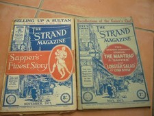 Vintage The Strand Magazine May 1917 November 1917 original