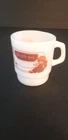 Vintage Fire King Anchor Hocking Milk Glass Health-tex Mug LB2
