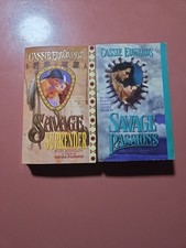 Cassie Edwards Savage paperbacks 2 Book Lot Romance Passion Native American