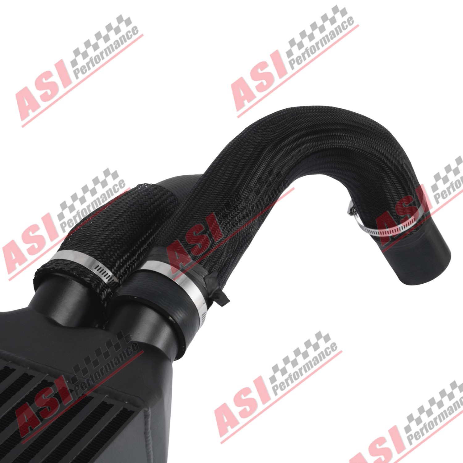 Left Side Intercooler &Hose Fit 2014-2020 Maserati Ghibli Quattroporte Levante
