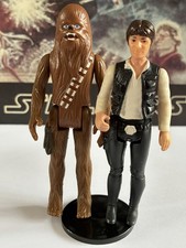 STAR WARS VINTAGE 1979 MILLENIUM FALCON COCKPIT CREW !! 1977 HAN & CHEWIE