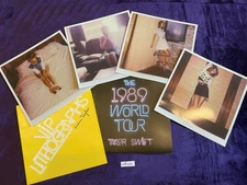TAYLOR SWIFT 1989 World Tour VIP Package LITHOGRAPH SET BRAND NEW HTF