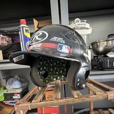 Rawlings Vapor Full Face Baseball Batting Helmet Black NOCSAE Lightweight
