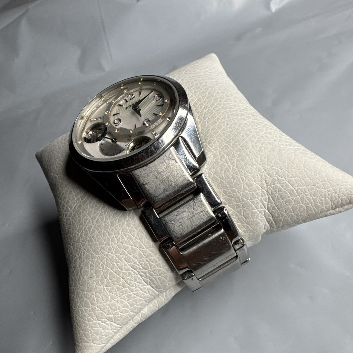 Fossil Twist ME-1007 Watch Womens Silver Automatic & for 