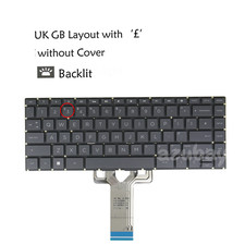 UK GB Keyboard For HP Pavilion 14-dq 14s-dq 14-fq 14s-fq 14z-fq 14s-fr Backlit