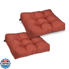 Classic Accessories Water-Resistant Square Patio Seat Cushions, 1
