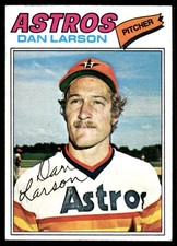 Dan Larson 1977 Topps #641 Houston Astros MLB READ FREE SHIPPING AutographDen