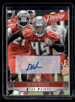 2019 Panini Prestige #241 Devin White Rookie Xtra Points Signatures RC,AU