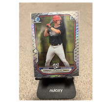 Topps 2026 Bowman Chrome 1st Bowman Sam Petersen Reptilian #BCP-122 Nationals 