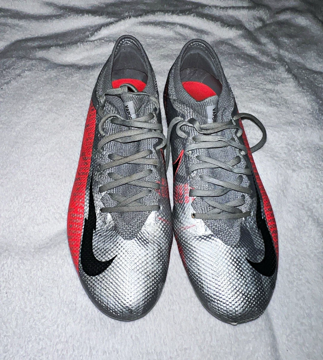 Nike Mercurial Vapor 13 Pro FG Metallic Grey Crimson for Sale