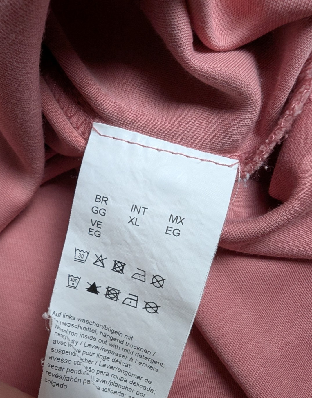 x2 Hugo Boss Pink/Green Spellout Short Sleeve T-Shirts - Mens Size XL thumbnail 9