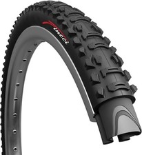 26 x 1.95 Mountain Bike Tires - Foldable 50-559 Tire 60 TPI, MTB Hybrid Black