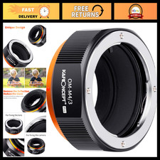 Lens Mount Adapter for Olympus OM to M4/3 MFT - Compatible with Olympus Pen Came