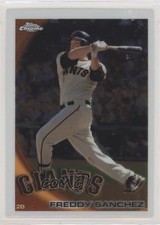 2010 Topps Chrome Freddy Sanchez #41 0a3
